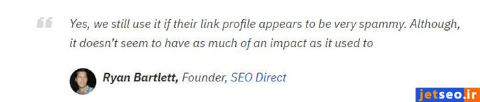 از کجا باید بدانیم چه لینکهایی را باید disavow کنیم؟