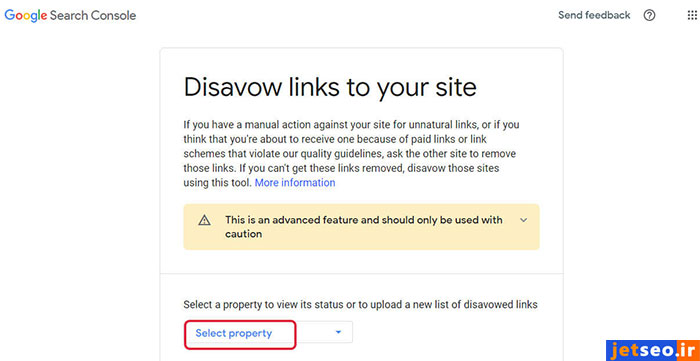 آموزش disavow کردن لینکهای اسپم